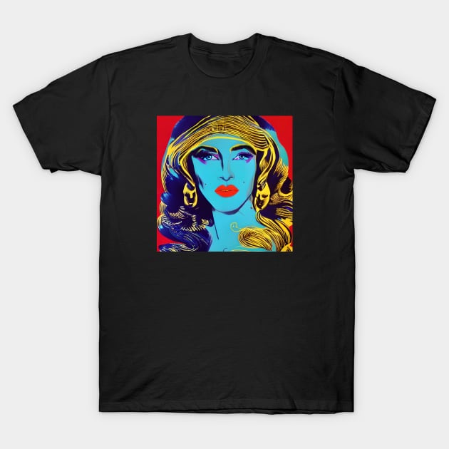 POP ART WOMAN T-Shirt by The Favorita